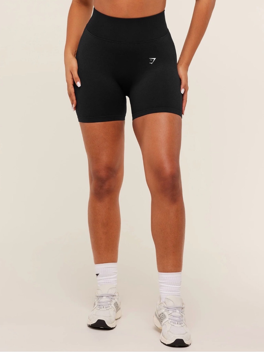 Gymshark LIFT SEAMLESS HIGH-RISE SHORTS Black